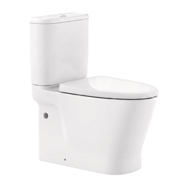 American Standard Loven Close Coupled Back to Wall Toilet Suite (Bottom Inlet) White