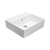 American Standard Heron Square 500 Counter Basin 1 Taphole With Overflow White