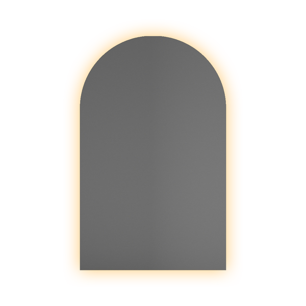 Thermogroup Ablaze Backlit Arch Shape Mirror with Warm Light 500x800x45mm 47Watts