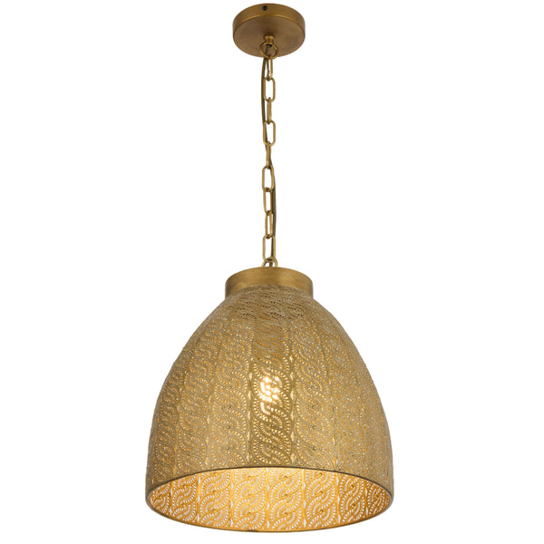 Telbix Aydin 35cm Pendant Antique Brass