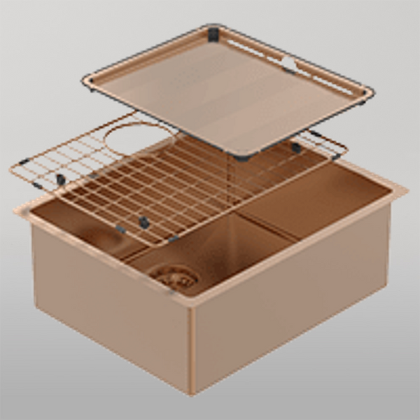 Abey Piazza Single Bowl Artisan Copper