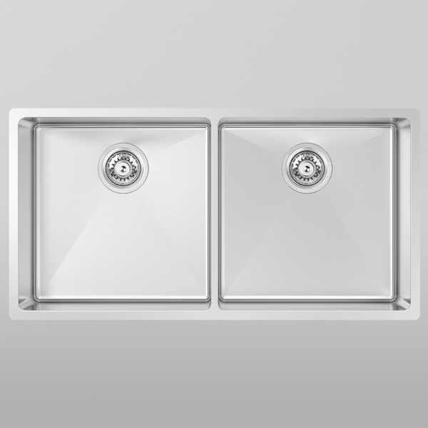 Abey Alfresco Double Bowl Sink Stainless Steel