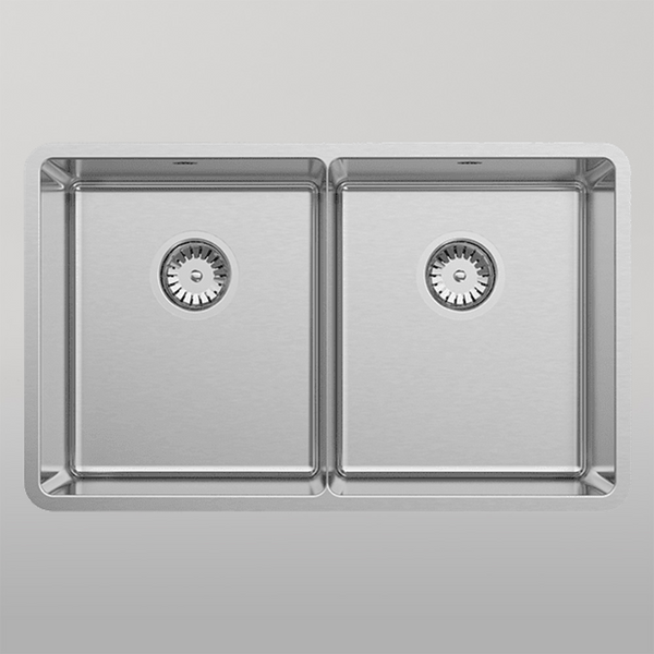 Abey Lucia Double Bowl Stainless Steel