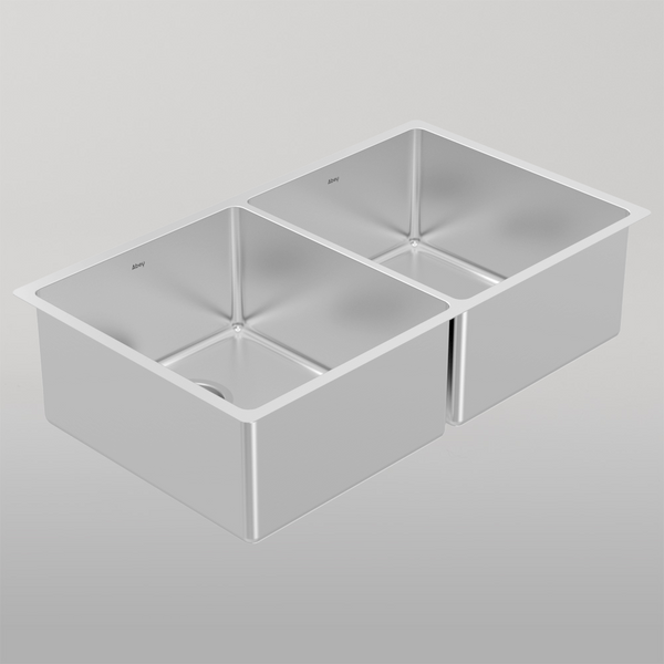Abey Montego Double Bowl Sink Stainless Steel