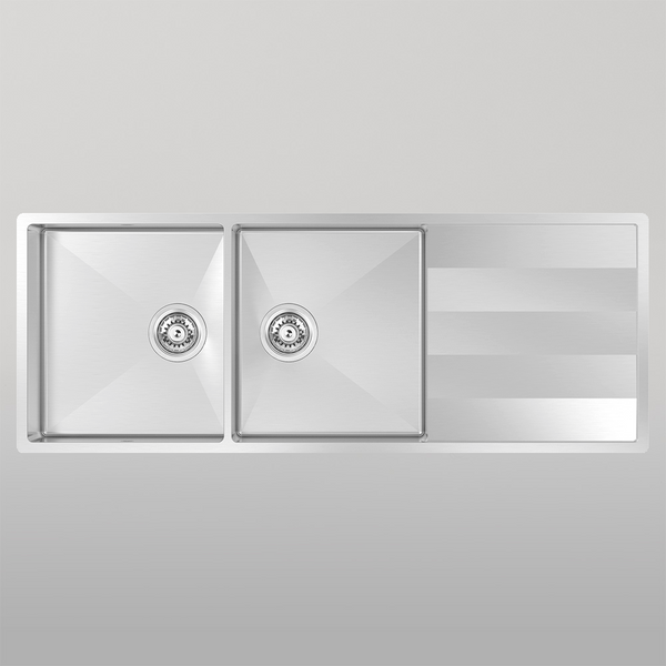 Abey Lugano Double Bowl Stainless Steel