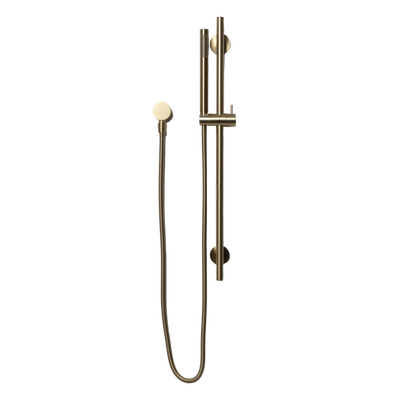 Mira Brushed Brass Gold Shower on Rail