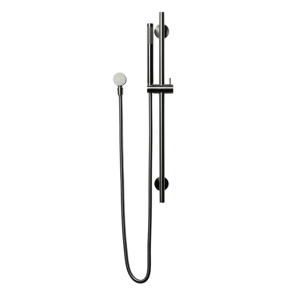 Alma Mira Brushed Gunmetal Shower on Rail