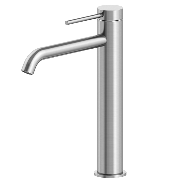 Arcisan Volis Extended Height Vessel Mixer Brushed Stainless Steel