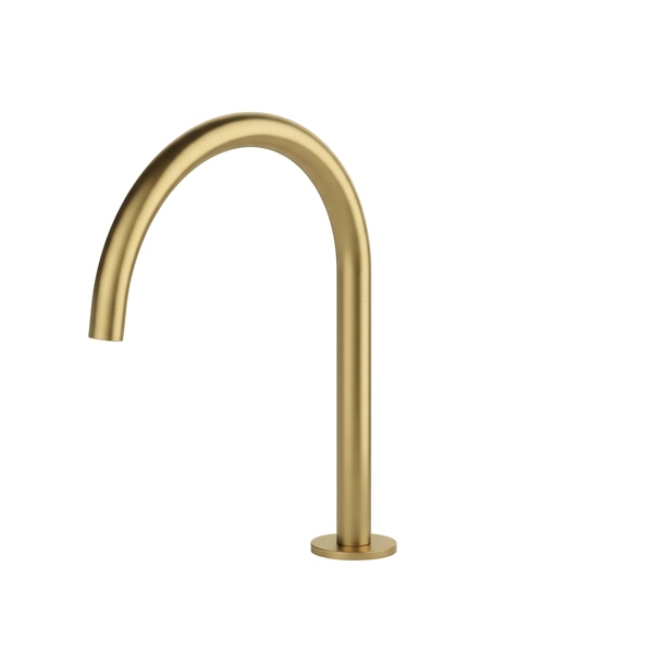 Arcisan Hob Mount Bath Outlet Brushed Brass