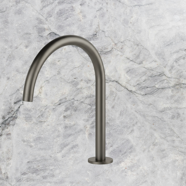 Arcisan Hob Mount Bath Outlet Brushed Gunmetal