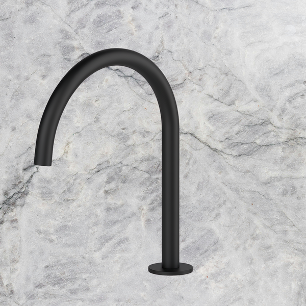 Arcisan Hob Mount Bath Outlet Matte Black