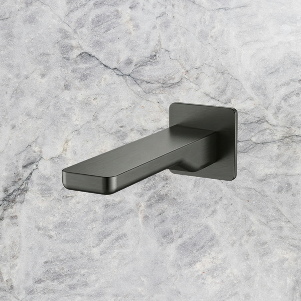Arcisan Eneo/Kibo Wall Mount Flat Style 150mm Spout Brushed Gunmetal