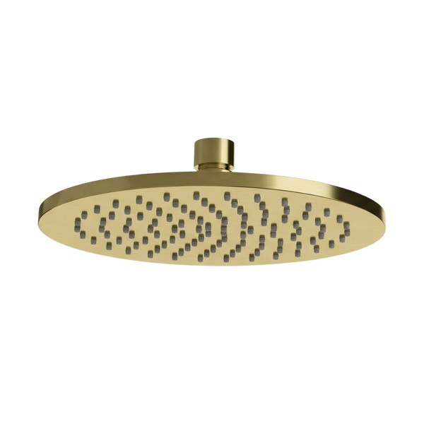 Arcisan Showers 200mm Brass Round Shower Head Brushed Brass