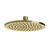Arcisan Showers 200mm Brass Round Shower Head Brushed Brass