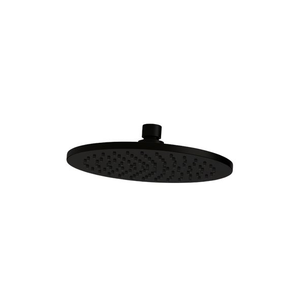 Arcisan Showers 200mm Brass Round Shower Head Matte Black