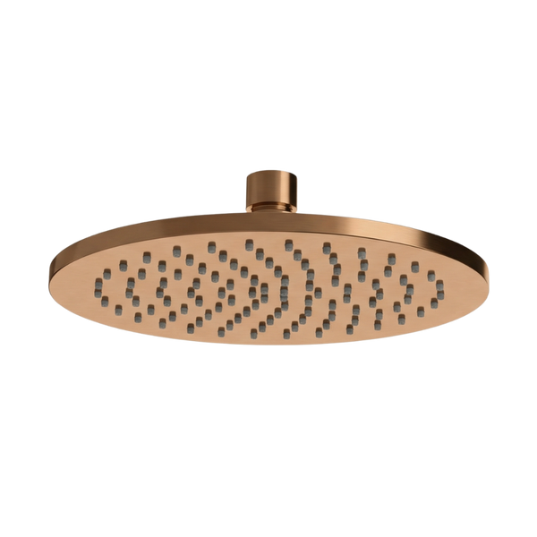 Arcisan Showers 200mm Brass Round Shower Head Brushed Rose Gold