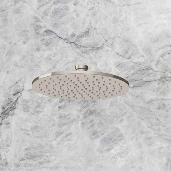 Arcisan Brass Round Shower Head 250mm Brushed Nickel