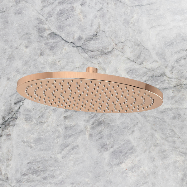 Arcisan Brass Round Shower Head 300mm Brushed Rose Gold