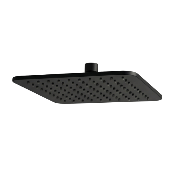 Arcisan Showers 200mm Brass Squareline Shower Head Matte Black