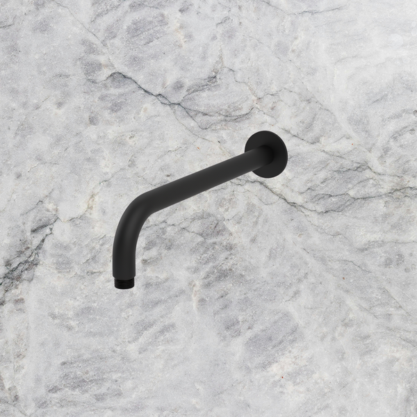 Arcisan Showers Wall Mount Arm Only 350mm Matte Black