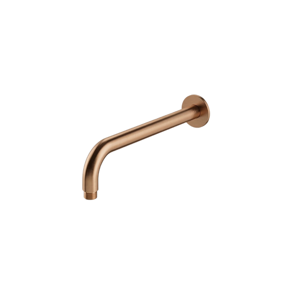 Arcisan Showers Wall Mount Arm Only 350mm Brushed Rose Gold