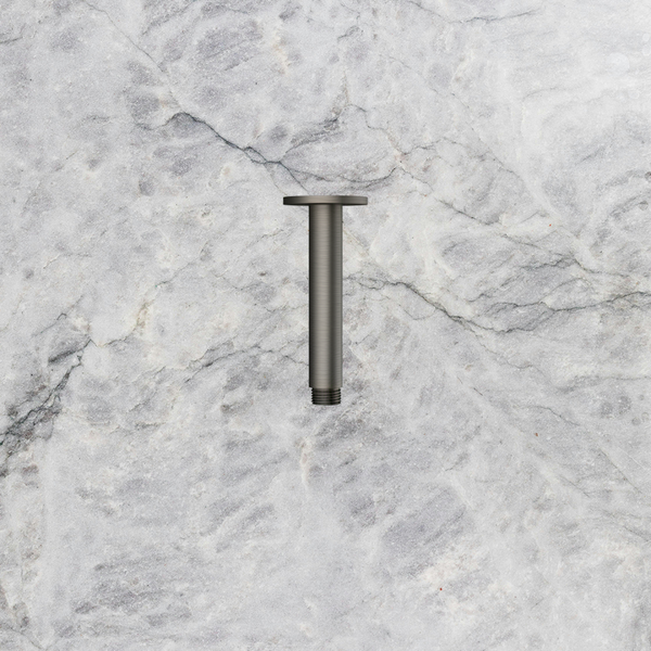 Arcisan Showers Round Ceiling Mount Arm Only 130mm Brushed Iron