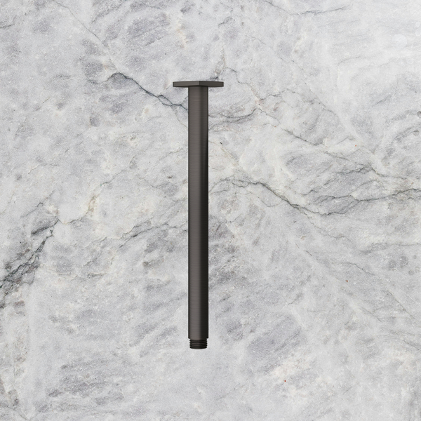 Arcisan Showers Round Ceiling Mount Arm Only 300mm Brushed Iron