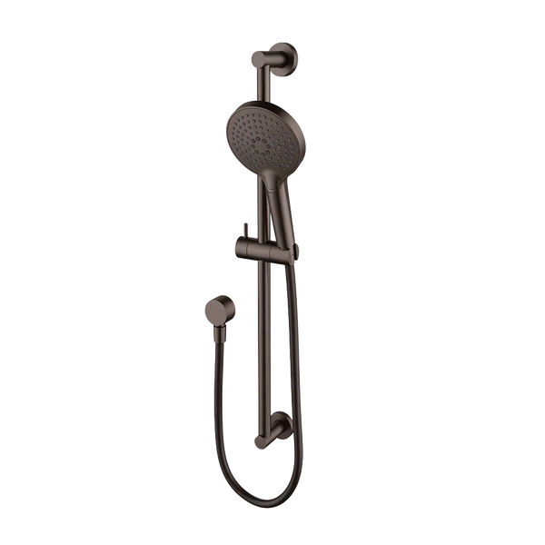 Arcisan Showers Fusion Air Handshower Shower Set with Venn Slide Rail Set Dark Bronze