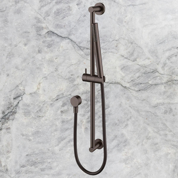 Arcisan Showers Tubular Handshower with Venn Slide Rail Set Dark Bronze