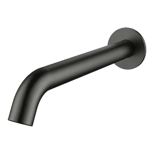 Arcisan Axus Pin Wall Mounted Bath Spout 220mm Brushed Iron