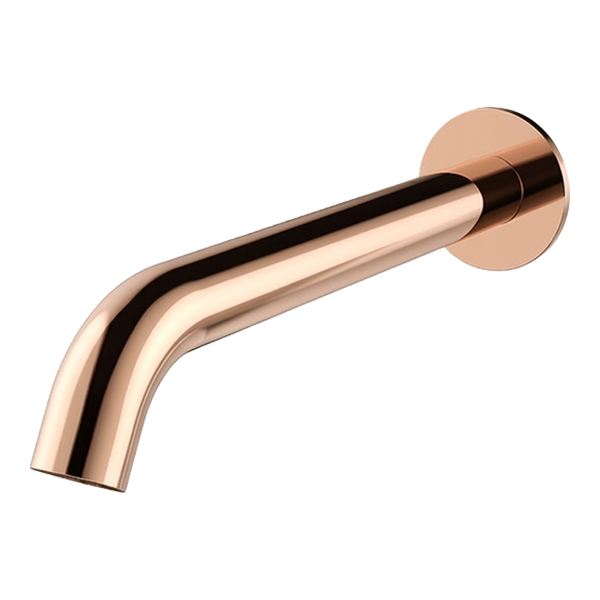 Arcisan Axus Pin Wall Mounted Bath Spout 220mm Rose Gold