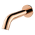 Arcisan Axus Pin Wall Mounted Bath Spout 150mm Rose Gold