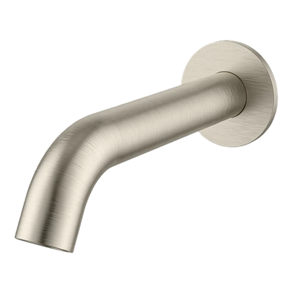 Arcisan Axus Pin Wall Mounted Bath Spout 150mm Brushed Nickel