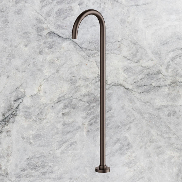 Arcisan Axus Pin Freestanding Bath Spout Dark Bronze
