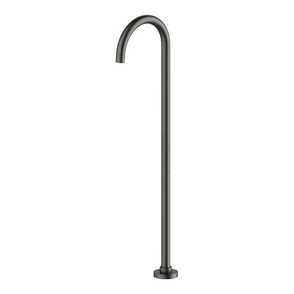 Arcisan Axus Pin Freestanding Bath Spout Brushed Gunmetal