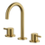 Arcisan Axus Pin Basin Set Brushed Brass