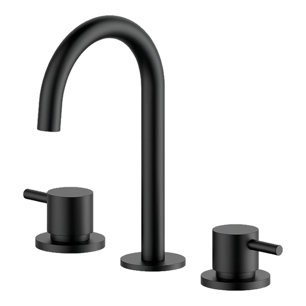 Arcisan Axus Pin Basin Set Matte Black
