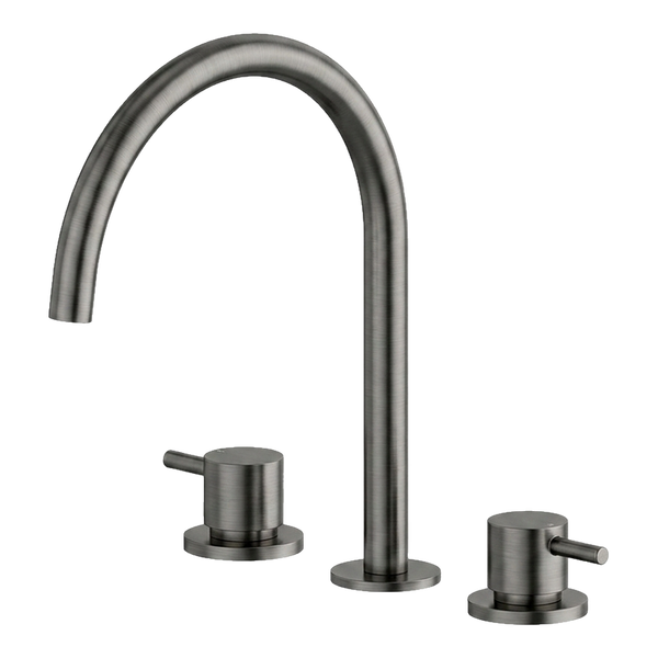 Arcisan Axus Pin Kitchen Set Brushed Gunmetal