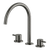 Arcisan Axus Pin Kitchen Set Brushed Gunmetal