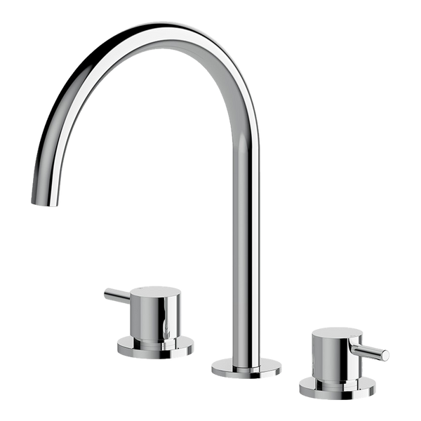 Arcisan Axus Pin Kitchen Set Chrome