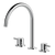 Arcisan Axus Pin Kitchen Set Chrome