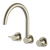 Arcisan Axus Pin Wall Mount Kitchen or Laundry Set Brushed Nickel
