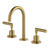 Arcisan Axus Lever Basin Set Brushed Brass