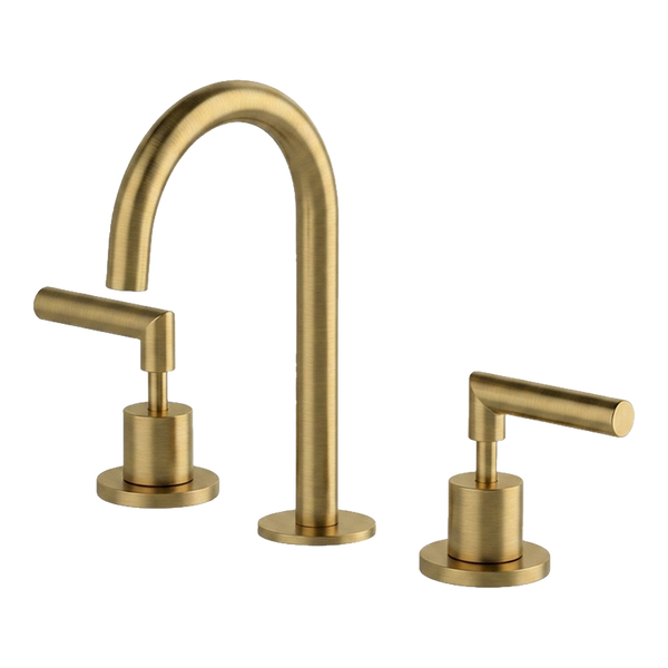 Arcisan Axus Lever Basin Set Brushed Brass