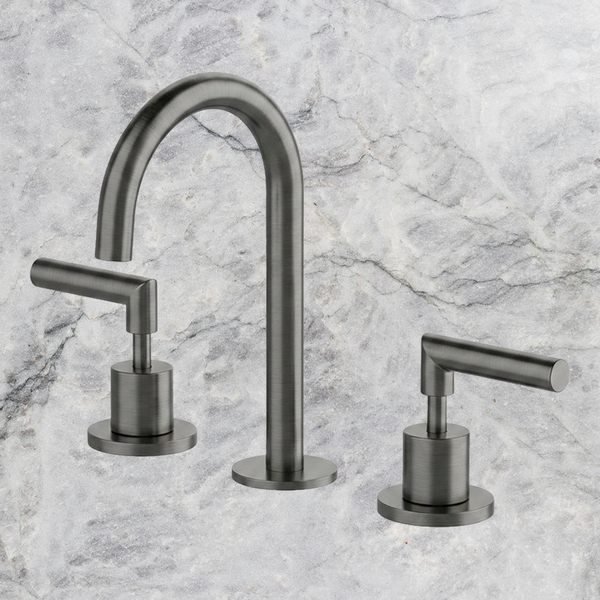 Arcisan Axus Lever Basin Set Brushed Gunmetal