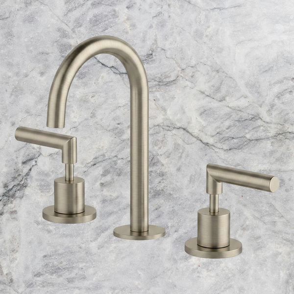 Arcisan Axus Lever Basin Set Brushed Nickel