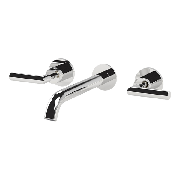 Arcisan Axus Lever Wall Mount Basin Set 220mm Spout Chrome