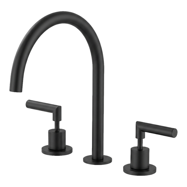 Arcisan Axus Lever Kitchen or Laundry Set Matte Black