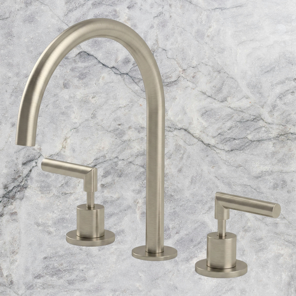 Arcisan Axus Lever Kitchen or Laundry Set Brushed Nickel
