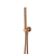 Arcisan Axus Tubular Hand Shower Fixed Elbow and Hose Set Rose Gold